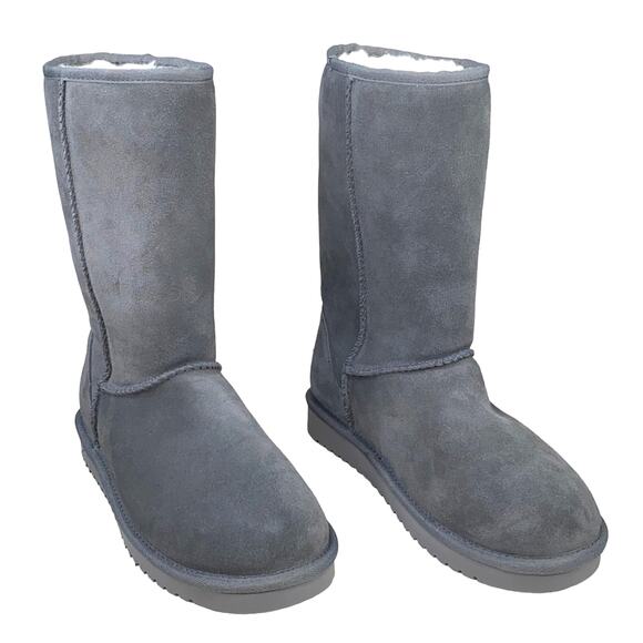 Koolaburra X UGG Women’s Classic Grey Suede Winter Boots Size US 7 - Picture 2 of 9
